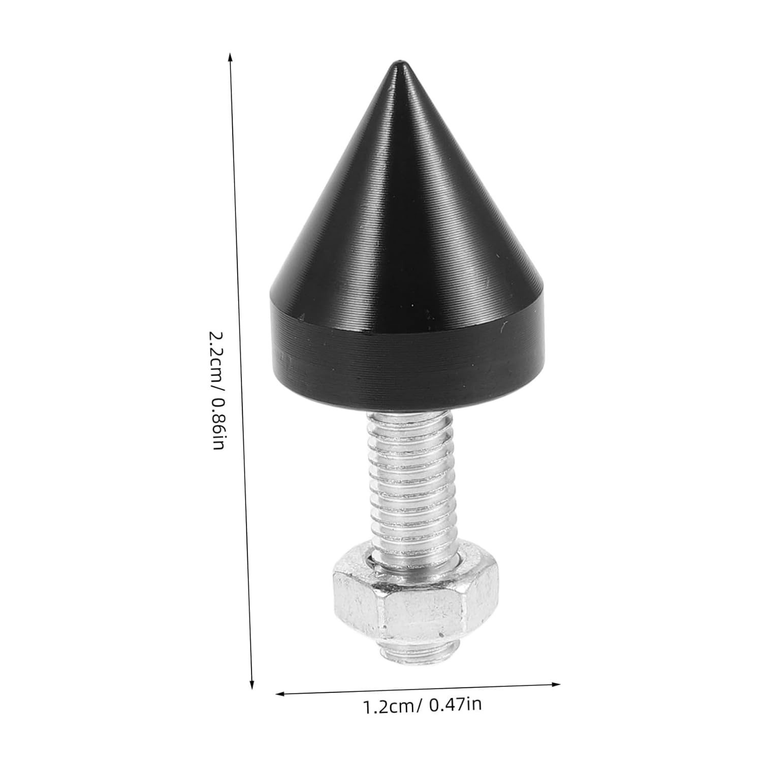Security License Plate Fixing Screws Kit Durable Anti-Theft Fasteners for Front and Rear Car Mounting Easy Installation Hardware Set