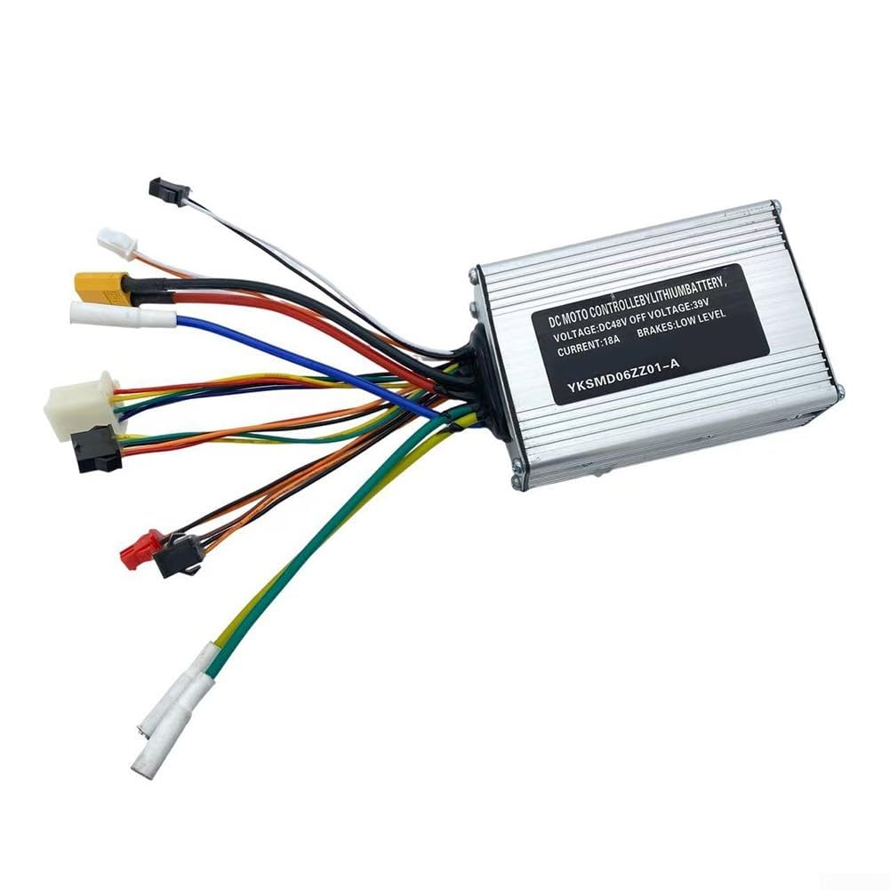 Pour modèle Hitway H5, contrôleur de scooter électrique 18 A 10 fils de type B, pièce de rechange pour sports de plein air, boîtier en métal 48 V, blanc