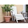 NEG Design Adirondack Beistelltisch Marcy - Wetterfester Gartentisch Mit Holzoptik