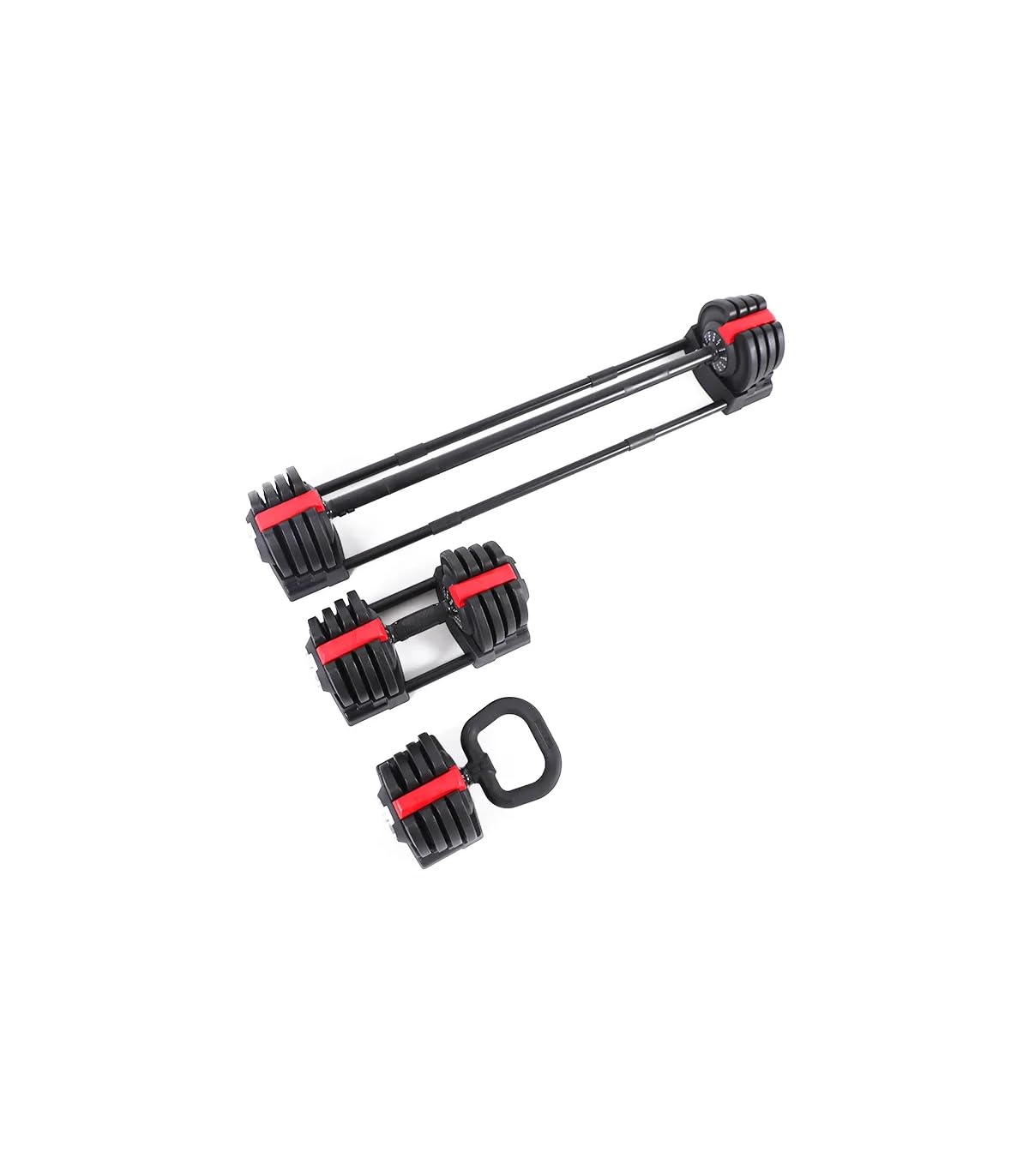 Mancuernas Ajustables 18 kg 3 in 1