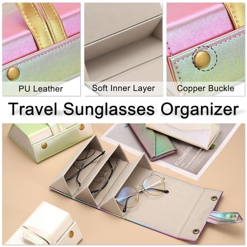 Rangement multiples lunettes nomade pour protéger vos verres des rayures - 3