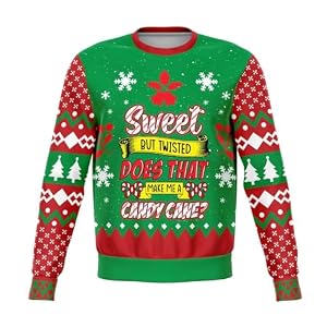 Sweet but Twisted Candy Cane Sweatshirt