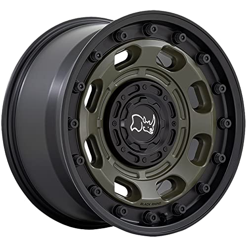 Black Rhino Hard Alloys ATLAS 16X8, 6X120/5.5, 4.11, -10mm OLIVE