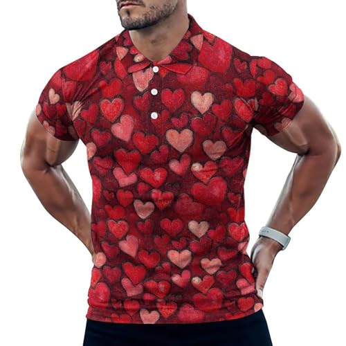 Polo de golf anti-humidité à coupe sèche pour homme actif