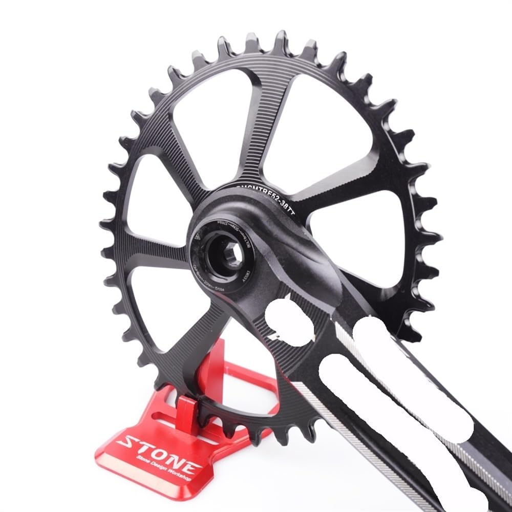 Platos para Bicicletas Plato Ovalado 30T 32 34 36 38T Montaje Directo Estrecho y Ancho Unisex