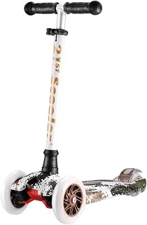 ZAIHW Scooter for Kids Premium 3 Wheel Kick Scooter for Toddlers (2-12 Year) with Adjustable Height,Led Flashing Wheels (color : B)