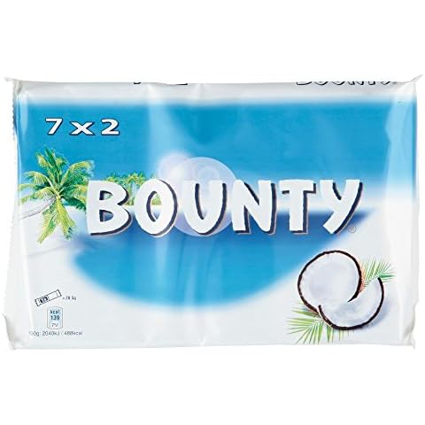 Bounty Chocolate Bars, 7 x 28g Cover