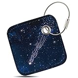 Logity Case for Tile Mate/Sport/Style - Key Finder, Phone Finder, Anything Finder Accessories, Leather Cover with Anti-Lost Design, Galaxy