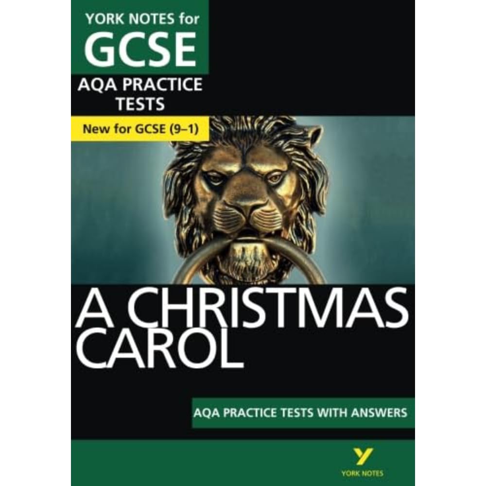 A Christmas Carol AQA Practice Tests with answers York Notes - for 2027, 2028 exams