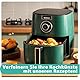 270+ Airfryer Zubehör，Airfryer Spickzettel, Magnetischer Airfryer Spickzettel mit Zeit-Temperatur-Mengenangaben