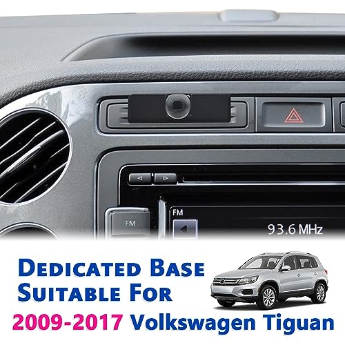 JOCUNDLY Car Phone Mount 2009-2017 Volkswagen VW Tiguan SUV [Thick Case Friendly] Mobile Phone Holder Cell Navigation Bracket Air Vent Auto Accessories Cradles, All Phones