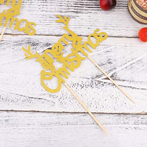 Sewroro 20 Unidades Lembrancinhas De Festas Escolha De Cupcake De Festa De Caça Inserção De Bolo De