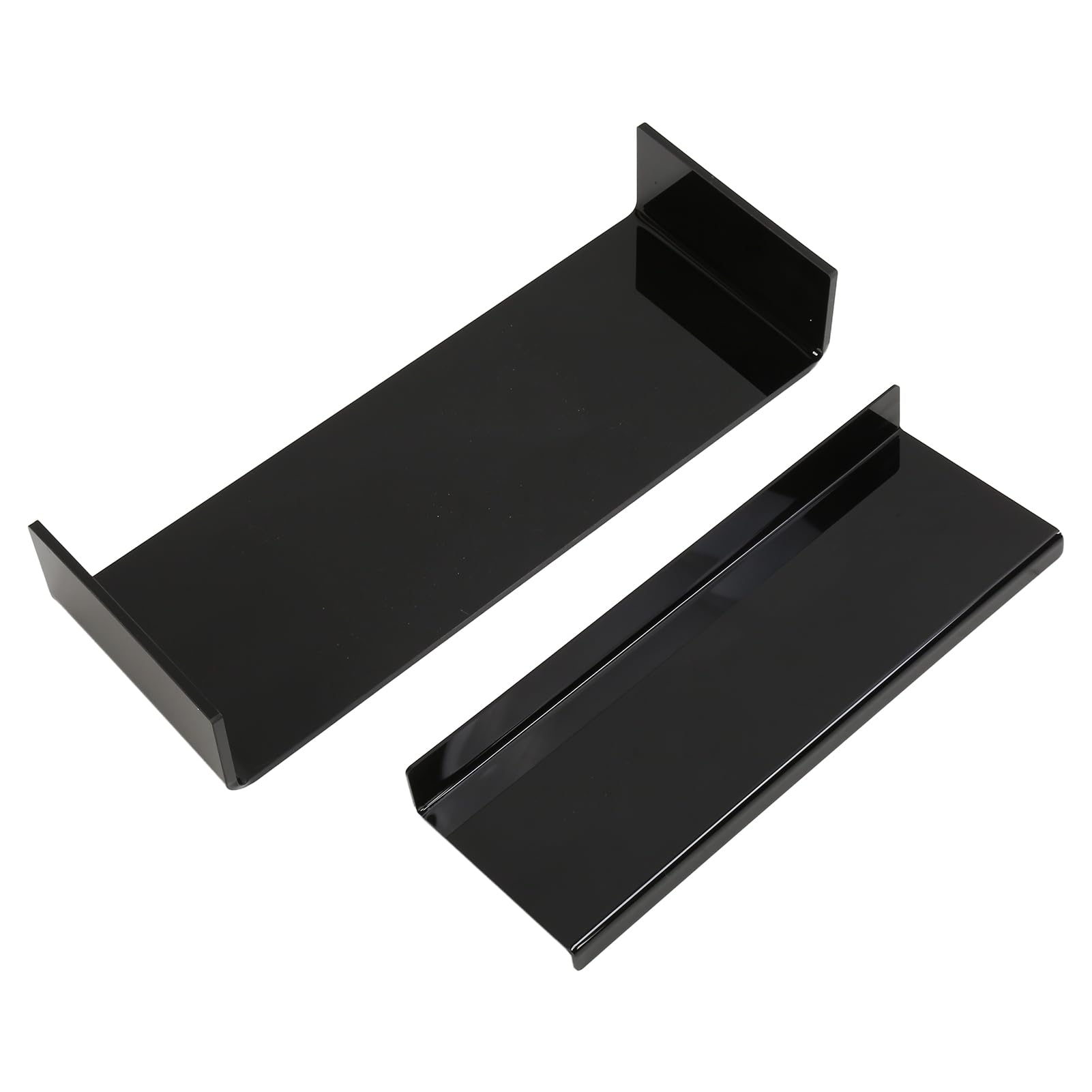 Ejoyous Akrylowy Stojak na Monitor, Przezroczysta Podstawka Pod Monitor 20,5 X 7,5 X 3, Cala ze Stojakiem na klawiaturę, Ergonomiczny Akrylowy Stojak Komputer do Biurka w Domu, Pasuje do Monitora