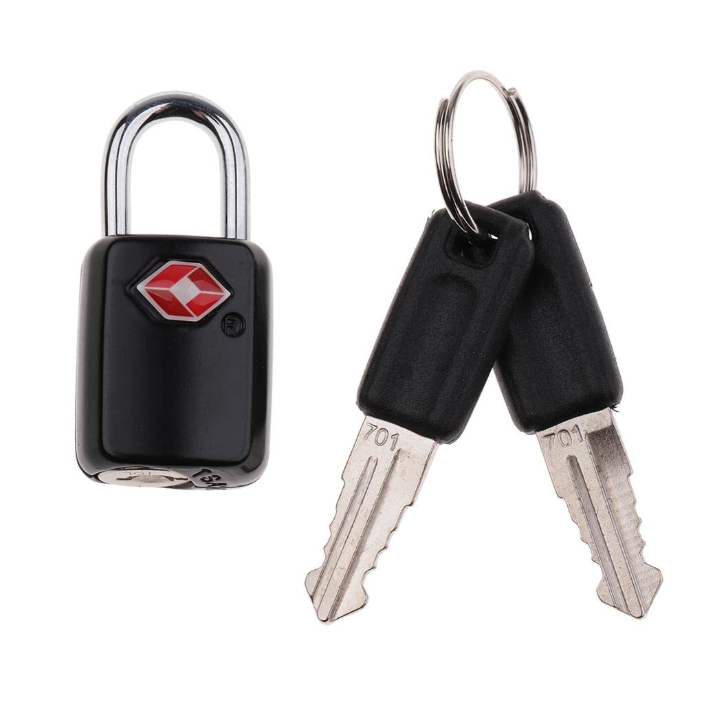Merishopp TSA Safe Travel Luggage Suitcase Secure Lock with 2 Keys | Keyed Padlocks Locks Access Control Equipment Facility Maintenance & Safety-image-38