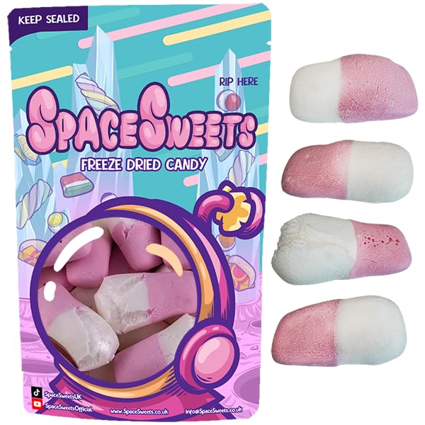 Freeze Dried Squashies - 40gsm - SpaceSweets - Great for sweet gifts, kids and fun for all freeze dried candy fans