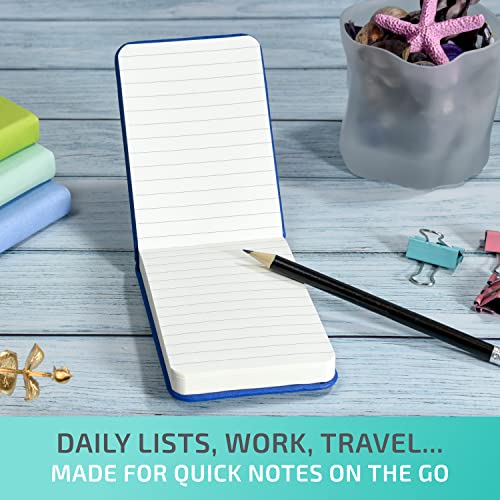 Bloc-notes de poche A7 pour prendre des notes debout avec couverture rigide - 3
