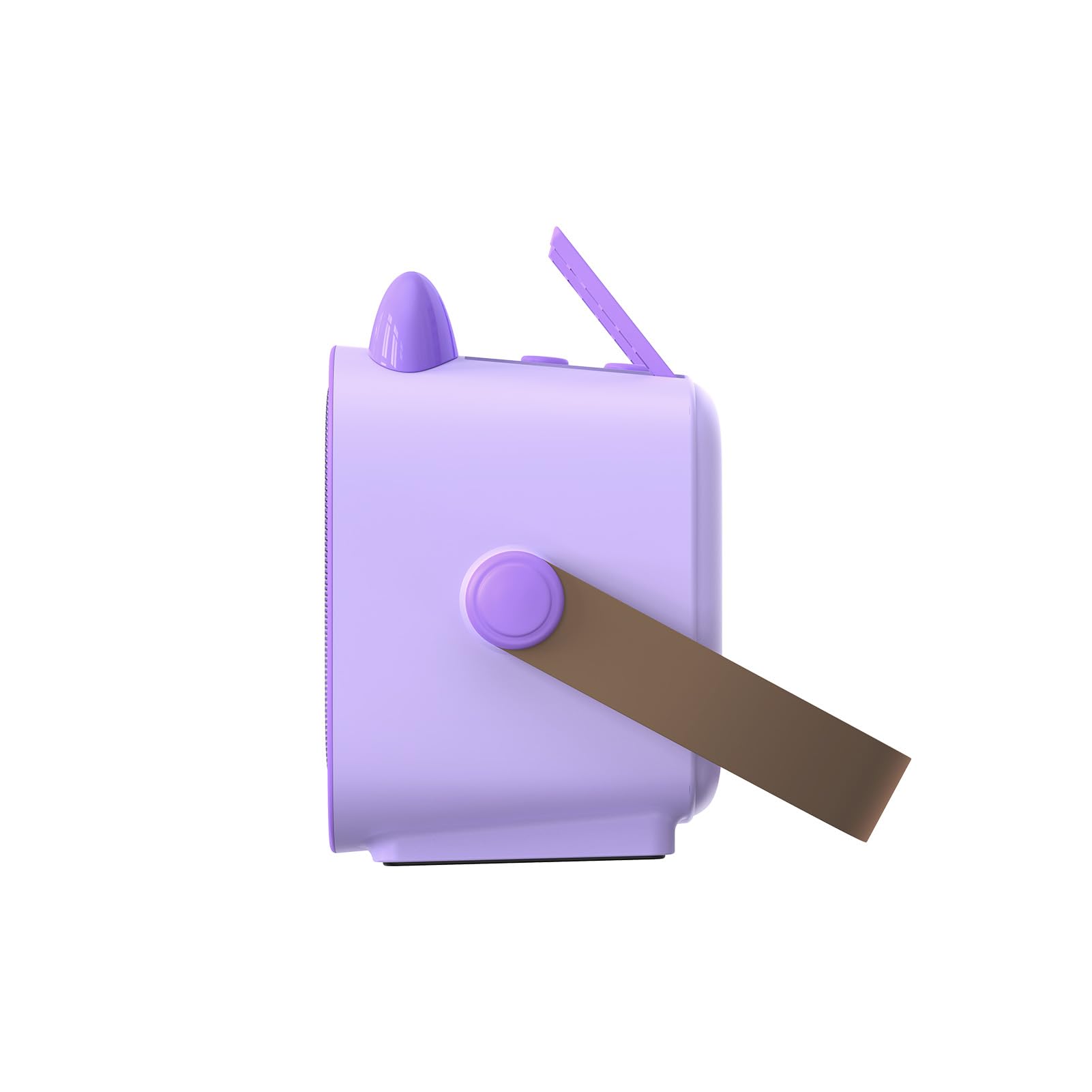 Irfora Macchina per Karaoke per Bambini con Doppi Microfoni (Purple)