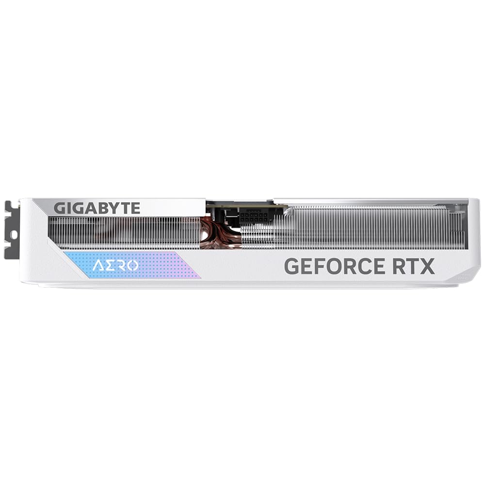 Gigabyte GeForce RTX 4070 SUPER AERO OC Grafikkarte - 2565MHz Core, 12GB GDDR6X 21000MHz 192-Bit Speicher, PCI-E 4.0, 3X DP 1.4, 1x HDMI 2.1a, NVIDIA DLSS 3.5, GV-N407SAERO OC-12GD