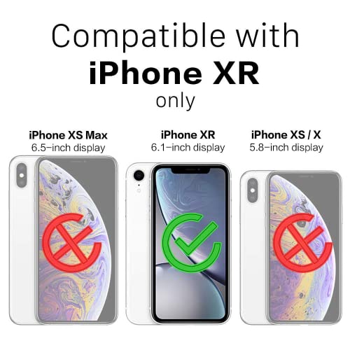 Iphone Xr Crossbody Wallet Case, Zvedeng Leather Card Holder Slot Case Wrist Strap Rfid Blocking Purse Zipper Phone Case Shockproof Handbag Case Cover For Iphone Xr 6.1'' Lizard Skin Beige #TOP1