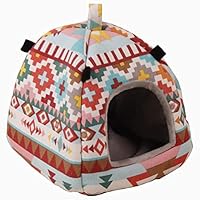 Amazon | ハムスター ハウス ドーム テント 冬 暖かい ふわふわ 鳥
