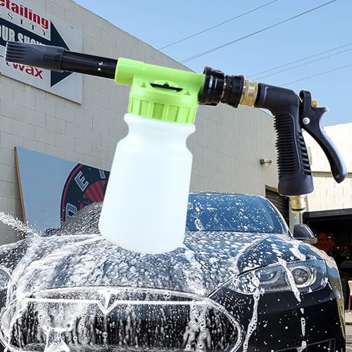 Herramienta de lavado ajustable con deposito de espuma de 900ml 4