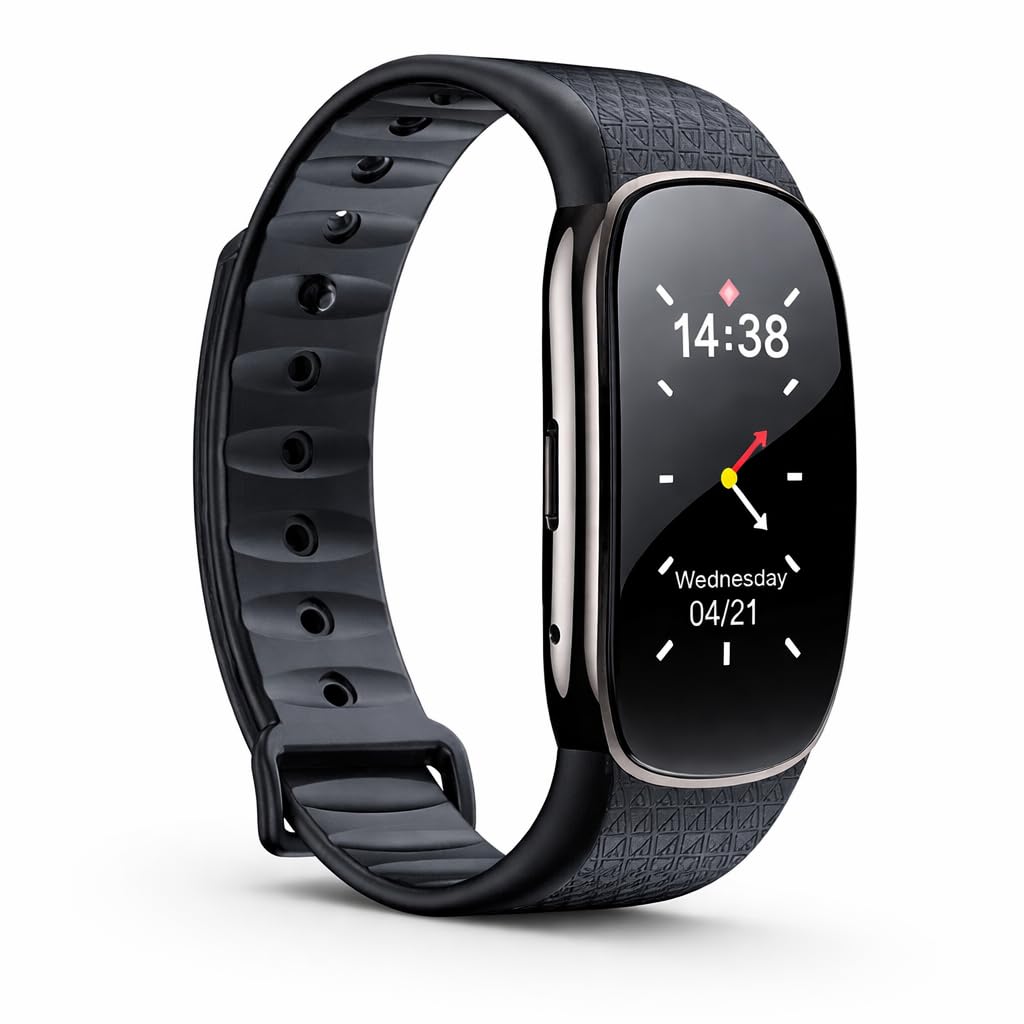 SAFETYNET Digital Bracelet Voice Recorder 16GB Inbuilt Storage | 290 Hours Recording Capacity | 15-20 Hours Battery Backup | One Click Audio Recording Watch | USB Rechargeable MP3 Voice Recorder-image-13