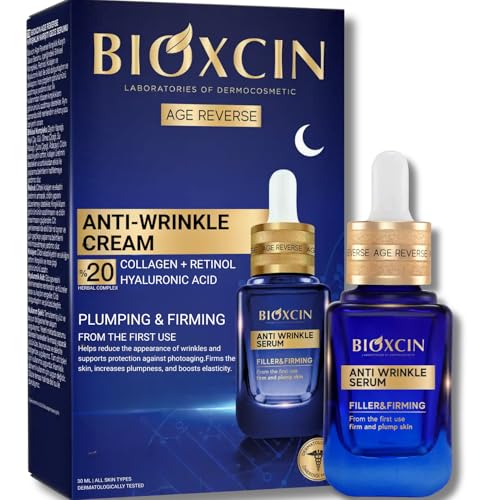 Age Reverse Gece Serumu 30 ml –%20 Retinol, Kolajen, Hyaluronik Asit ve Bitkisel Kompleks İçerikli – Kırışıklık Karşıtı ve Sıkılaştırıcı Cilt Serumu