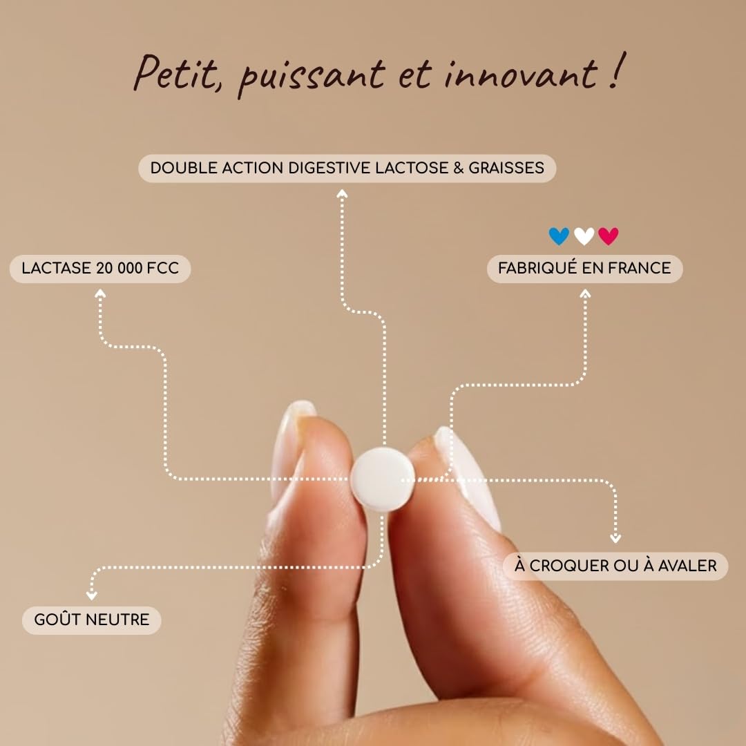 LACTOLERANCE Pack Découverte ULTRA & 1/DAY, Lactase, Lipase, Probiotiques | Digestion du lactose et des graisses, enzymes digestives et ferments lactiques, double action, format d'essai 30 jours