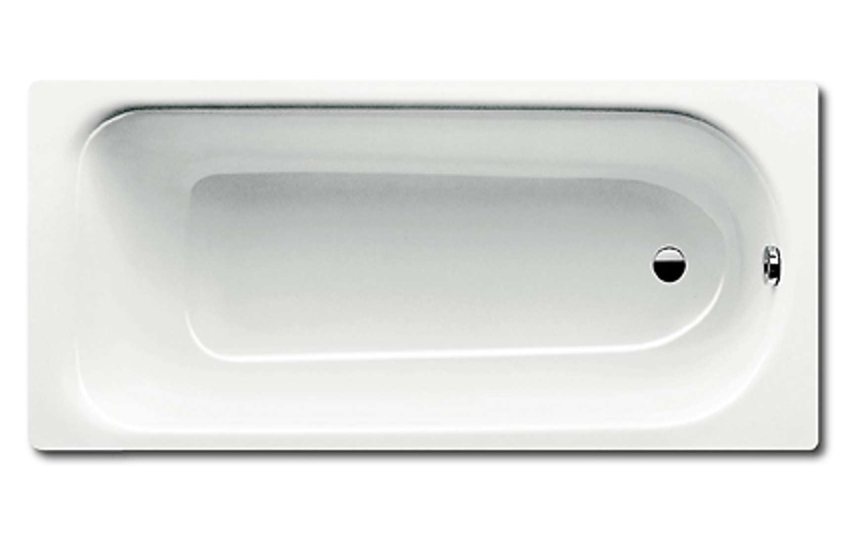 Kaldewei Saniform 361-1 bez otworu na kran 1500 x 700 z łatwym czyszczeniem, prostokątna wanna