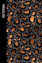 Notebook: Leopard Print College Ruled Journal for Creative Writers or Personal Use, Neat Gift for Women, girls, or anyone love Animals, Size 6”x 9”, Great for Writing Down Daily.