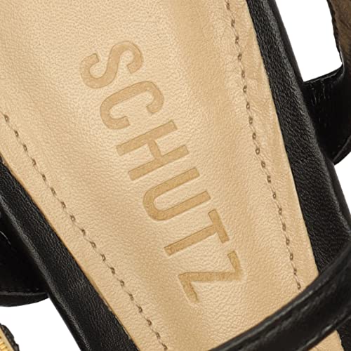 SCHUTZ Women's Keefa Platform Heels, Black, 8 Medium US by SCHUTZ - Used condition - Image 2