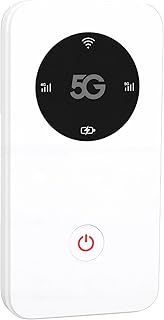 Point d'accès Mobile 5G WiFi 6, Batterie 6100 mAh,