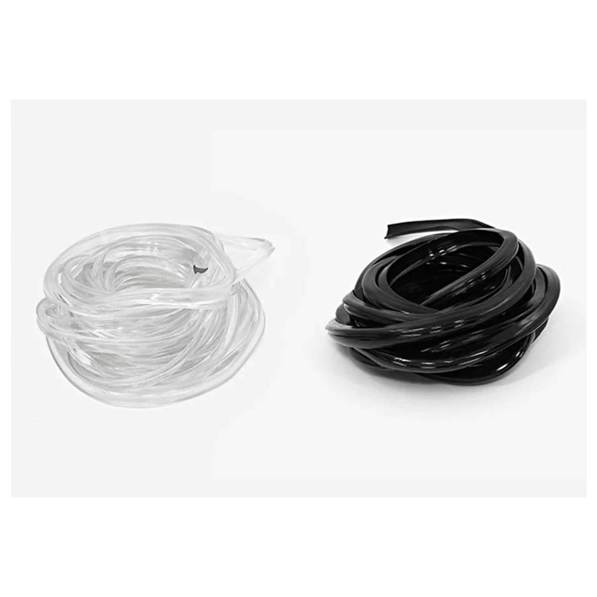 Bande insonorisante en PVC, 4.5 mm Joint d'étanchéité pour portes et fenêtres en alliage d'aluminium et PVC, Noir