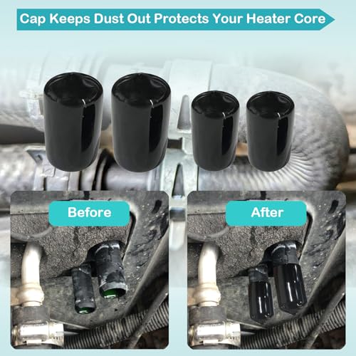 Novino RH-004 Engine Heater Core Bypass Kit With 5/8 Inch 3/4 Inch Hose,Compatible With Gm Chevy Silverados Tahoes Yukons Honda Civic Ford Jeep,Replacement thumb #3