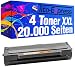 Produktbild Tito-Express PlatinumSerie 4 Toner Ultra XXL mit Chip passend zu HP W1106A 106A | Geeignet für HP Laser 107a 107r 107w MFP130 Series MFP135a MFP135ag MFP135r MFP135w | 5.000 Seiten
