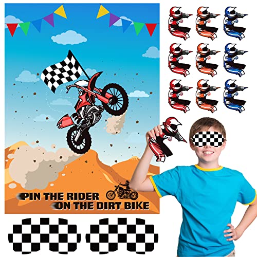 ASTARON Pin The Tail Games Pin The Rider on The...