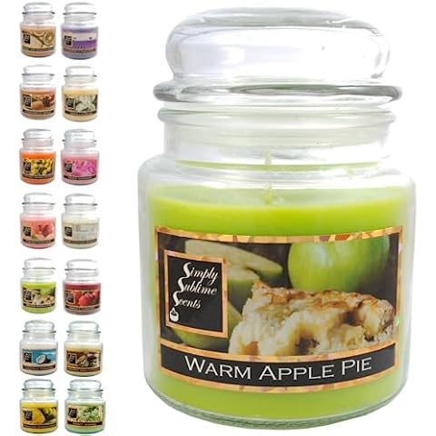 Simply Sublime Scents Luxury Candle - Warm Apple Pie Cover