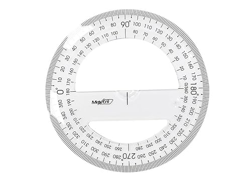 TRANSFERIDOR 180 GRAUS MAX PREMIUM CRISTAL 18CM