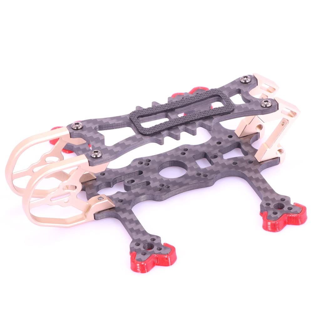 [Fernbedienung Spielzeugteile] 2 Zoll 6. 5mm Propeller-Zahnstocher-Rahmen-Kit Rc Drohne FPV Rennstütze CADDX Vista 1103 1104 1105 1106 1204 Motor- - sievironmentell freundliche Materialien