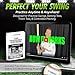 SWINGRAIL Baseball/Softball Swing Trainer Aid - Equipment for Batting and Hitting