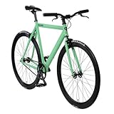 bonvelo Singlespeed Fixie Fahrrad Blizz Velvet Green (53cm / Medium für Körpergrößen von 162cm bis 171cm)
