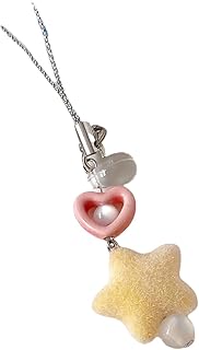 Llavero de estrella de peluche de moda accesorios coloridos