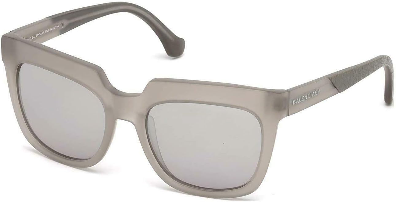 Balenciaga Women's BA0068 Semi Shiny Transparent Light Grey/Gradient Smoke Flash