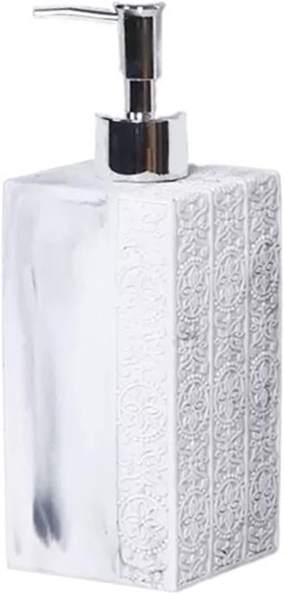 Soap Pump Dispenser Hotel Bathroom Press Type Shower Gel Shampoo Bottle Resin Soap Dispenser High-Grade Lotion Sub Bottle Bottles Dispenser (Color : Gold, Size : 1)