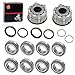 2 set Front Wheel HUB Clutch & Bearings & Seals Armature Plate For Polaris Sportsman Scrambler Magnum Big Boss Xpedition Xplorer 500 400 425 335 325 300 5211148 1520281 1520214 3554506 3554509 3610019