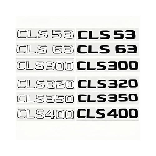 1 �Ԃ̃g�����N�̕������S�G���u�����o�b�W�f�J�[���X�e�b�J�[ CLS �N���X 53 63 CLS260 CLS300 CLS400 CLS350 CLS320 C257(Chrome Silver,CLS 350)