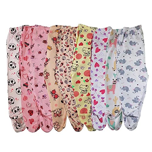 Mijão Calça Bebe Suedine Estampado Kit 3 peças Para Menina Roupa Bebe Infantil