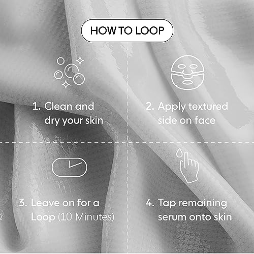 Image of LOOPS Dream Sleep - Nighttime Korean Hydrogel Face Masks, 5pc