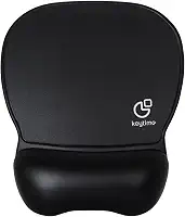 Mouse Pad Keytime SurfacePro Tecido com Apoio de Pulso em Gel Preto 240 x 210 mm KYT00018