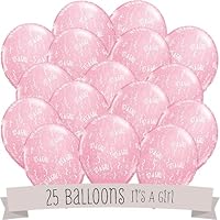 Algopix Similar Product 15 - Its A Girl  Baby Shower Balloons 